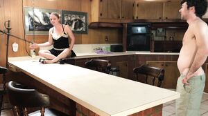 Erin Electra - Stepbro Fucks Stepsis On The Counter Before Party