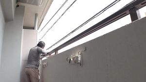 ADN-739 I met the married woman living next door while I was working away from home, and I can hear her moaning every night... Rio Kuriyama