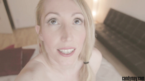 Candy May - Naughty Girl Masturbates With Dildo