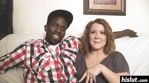 Busty mom enjoys a big black cock