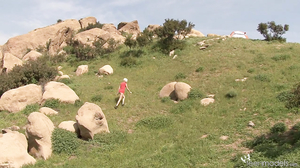 TeenModels - Miley Goes Camping Miley Mason