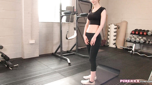 Stella Cox - Hardcore Gym Session