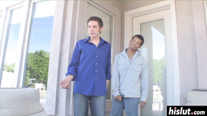 Horny girl and a guy suck a dick