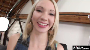 Fat dick destroys a delicious pussy