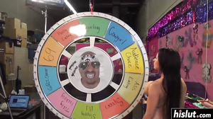 Asian girl satisfies a hard dick