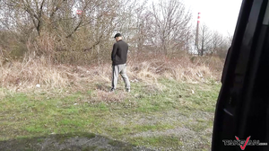 Takevan - Parking Lot Bitch With Big Tits