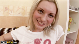 Alina Blonde - Hot Blonde Sex Tape With Crazy Action