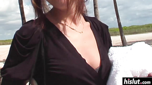 Blonde hottie craves for a dick