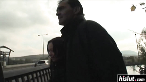 Pretty babe takes care of a dick