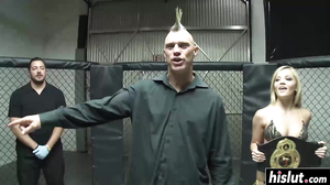 Black guy bangs a friend on the floor