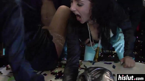 Horny guys get to bang sweet babes