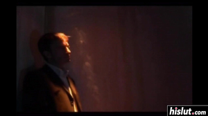 Sexy girl gets surprised with a dick