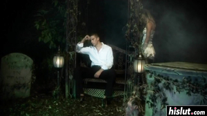 Good looking babe rides a big dick