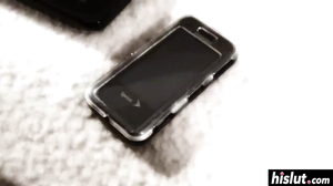 Horny babe in stockings gets pounded