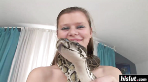 Big cock destroys a hairy cunt