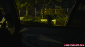 Took a sexy Arab refugee home for hot sex