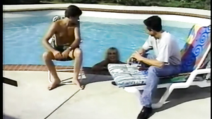 JOHNNI BLACK HOT POOL FUCK.