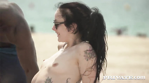 Alessa Savage - Interracial Threeway For New Cummer Ale