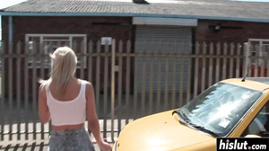 Sexy Sienna plays with a fat cock