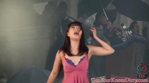 GetYourKneesDirty - Ayumu Kase -  Asian Girl Blows Stif