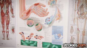 Strokies - Katy Kiss - Katy Kiss Heals Her Hand With A