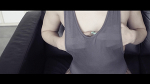 Skinny Girl With Sexy Stockings