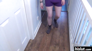 Missy makes a dick disappear in her vagina