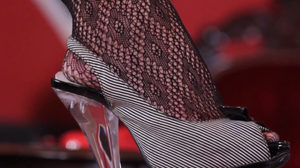 Dutch girl in a lingerie masturbating