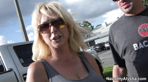 Naughty Alysha - Floor Facked Facial