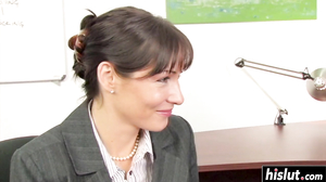 Angela likes to ride a delicious boner