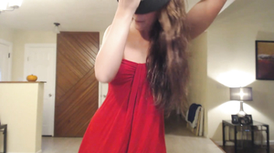 KylieCupcake - Red Dress And Fishnets