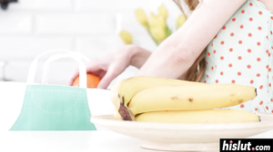 Skinny teen gets surprised with a dick