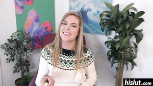 Kendra has fun with a sex toy