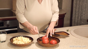 AbbiSecraa E056. Busty Supper 18.01.2013