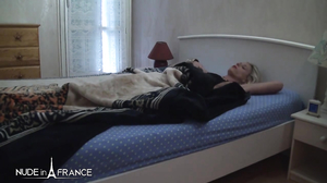 NudeInFrance - Cali - Naughty small titted blonde dild