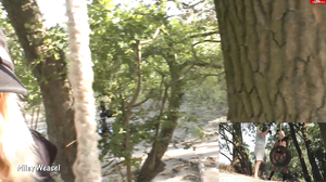 Weasel Miley Hot Geile Schlampe am Schaukelreifen gefic