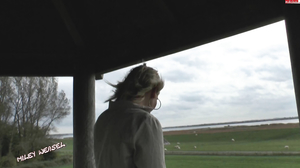 Weasel Miley oeffentlich am Aussichtsturm gefickt