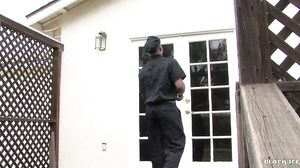 Black Truck Driver Asks Brooke Scott For Blowjob And Piece Of Ass