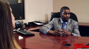 Cassidy is an office slut who love