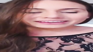 Pretty Babe With Milky Tits Fucked Herself