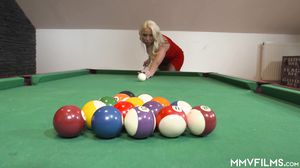 Ronny keeps Karol around in his place for her beautiful