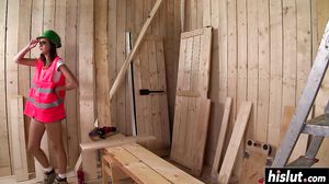 Agness got surprised with a fat dick