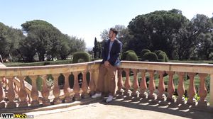 Aria Logan - Hook up fucking in a park