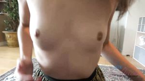 Adria Rae - She's all about the eyes but she gives a gr