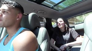 Tatted Jock Noah Gato FUCKS Monica Scott With A Wooty