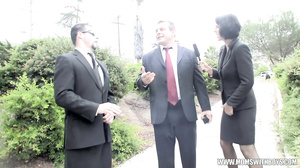 Roxanne Hall - MILF Reporter Roxanne Hall Fucking The Horny Governor