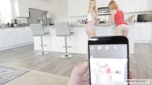 Tiny Teenies Threesome s01 - Riley Starr - Hannah Hays