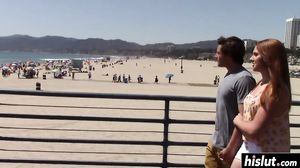 Rose makes a delicious cock disappear