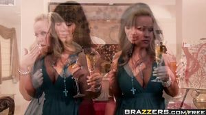 Auction COCKtion scene starring Austin Taylor and Scott