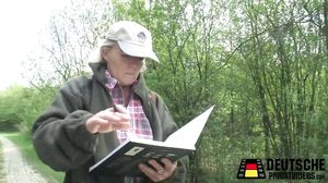 Blowjob in Der Natur